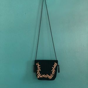 Small Velvet party satchel